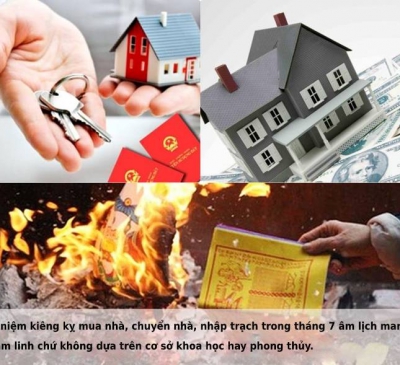 Nhập trạch trong tháng 7 âm lịch năm 2020 không xấu như đồn thổi!