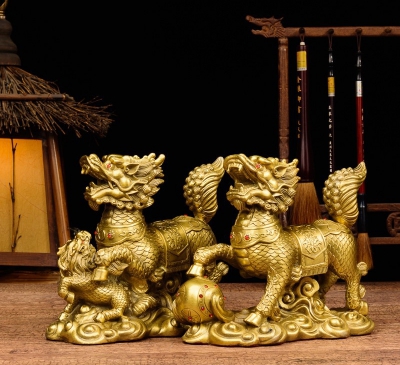 Cách đặt kỳ lân phong thủy thu hút tài lộc