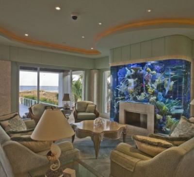 Mẫu bể cá cảnh đẹp và lưu ý khi đặt trong nhà theo phong thủy