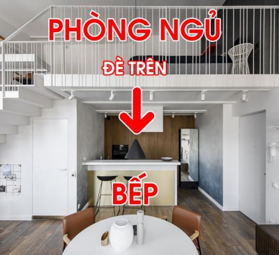 Phòng ngủ đè lên bếp nấu có xấu như quan niệm ?