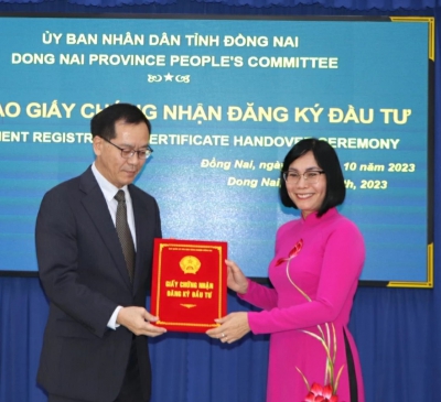 Đồng Nai thêm 3 dự án FDI trị giá 210 triệu USD